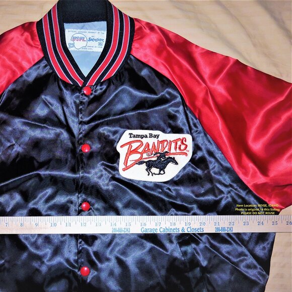 USFL Jacket Tampa Bay Bandits NEW CONDITION VINTAGE 1980s United States Football - Picture 3 of 6